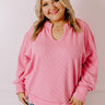 Boardwalk Babe Shift Top in Pink Curves Image - 1