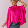 With You Always Shift Top in Hot Pink Image - 1