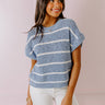 Bayside Brunch Stripe Knit Top Image - 1