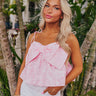 Date Night Cutie Jacquard Peplum Top Image - 1