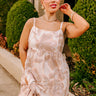 Tranquil Time Floral Midi in Mocha Curves Image - 1