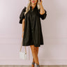 City Escapes Shift Dress In Black Image - 1