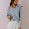 Fresh Breeze Sweatshirt in Sky Blue Image - 1