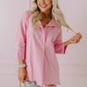 Manhattan Meeting Shift Top In Pink Image - 1