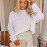 Coastal Breeze Knit Sweater in Ivory Image - 1