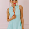 Tennis And Tonic Athletic Dress In Aqua Image - 1