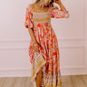 Sips And Smiles Floral Midi Image - 1