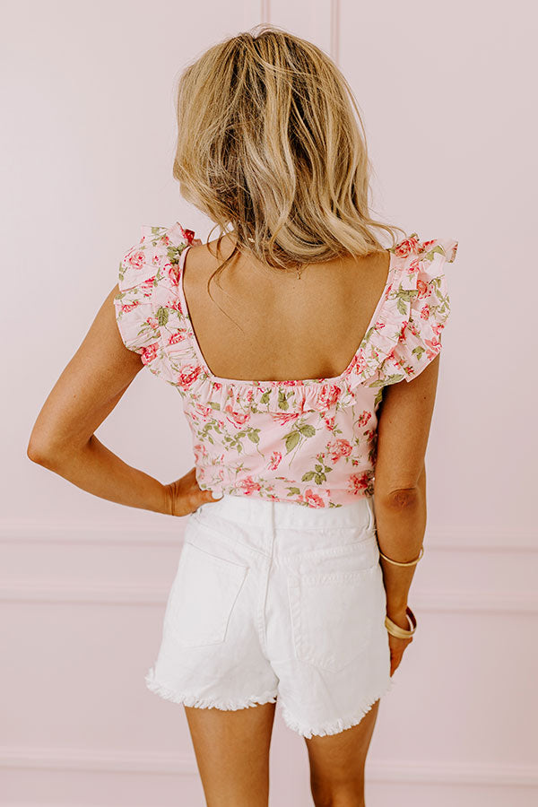 Petal Palette Ruffle Bodysuit Image - 4