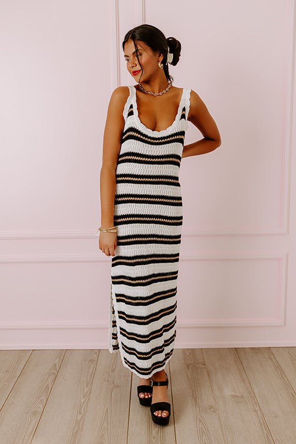 Sunkissed Shores Knit Midi Image - 1