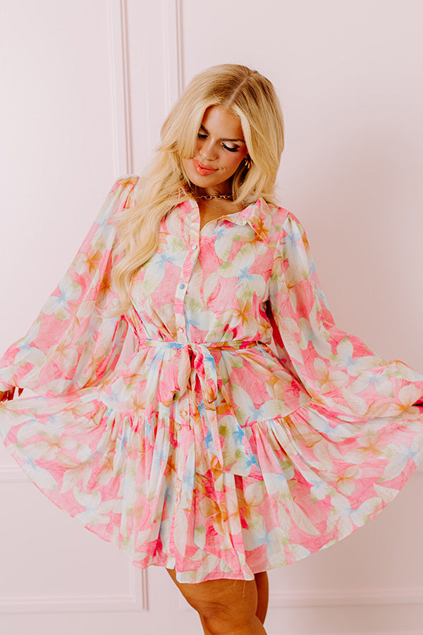 Give Me Butterflies Mini Dress Curves Image - 1