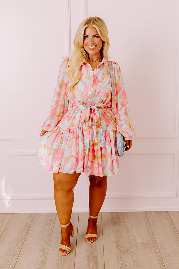 Give Me Butterflies Mini Dress Curves Image - 2