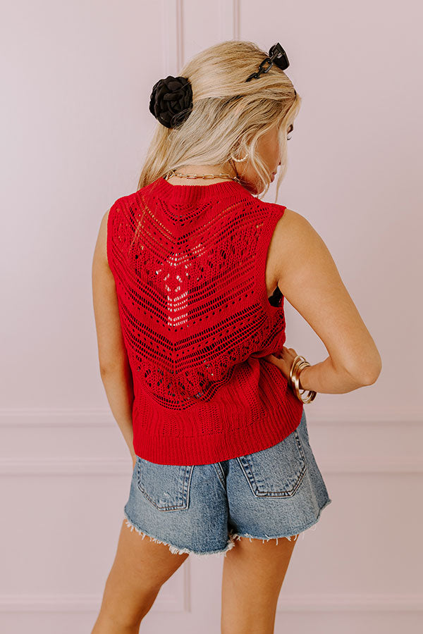 Brunch In Bali Knit Top Image - 4