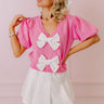 Coquette Moment Knit Sweater Top Image - 1