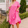 Keeping It Simple Midi in Pink Curves Image - 1