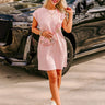 Sunny Days Shift Dress in Light Pink Image - 1